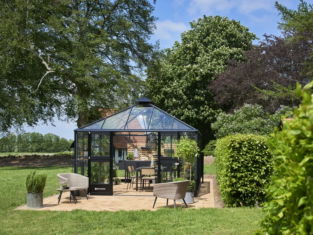 Royal Well Deur Extra Zwart Oase 13.5 Grand Oase 18.8 Grijs - 5 Secties - Afbeelding 3